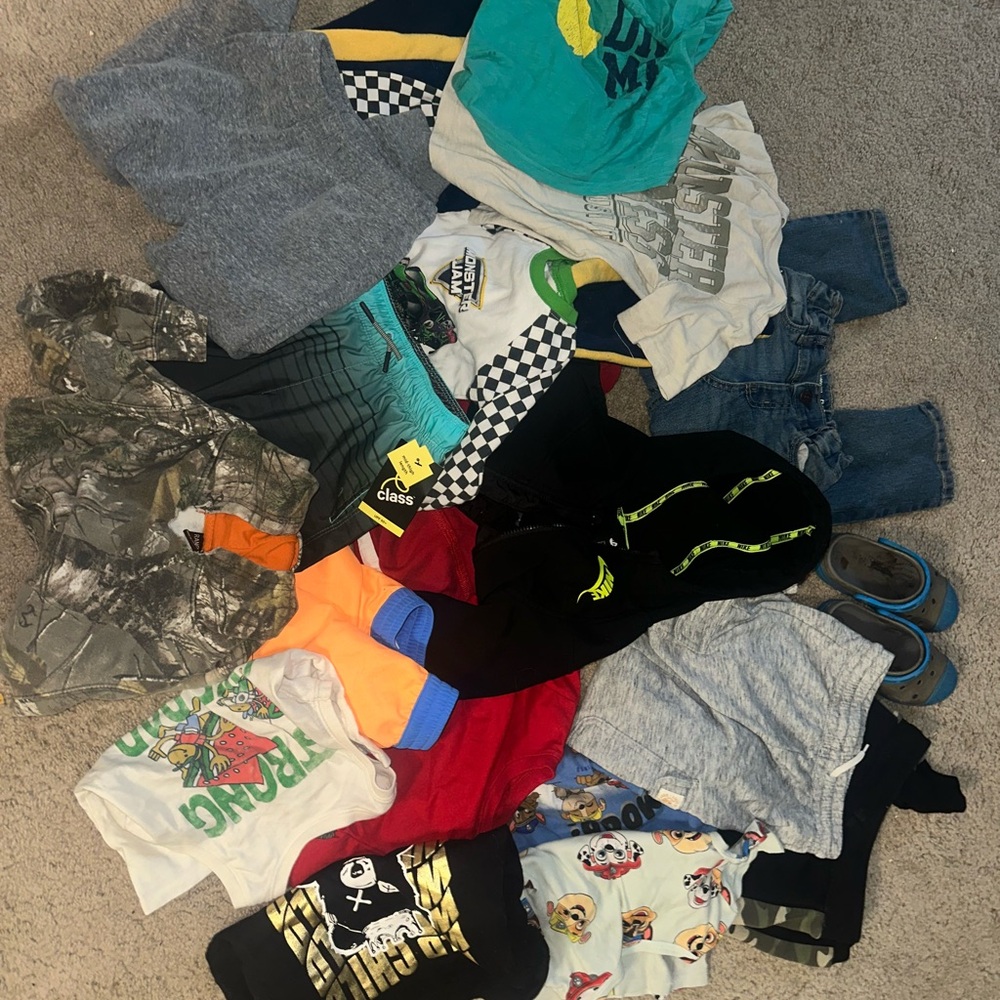 Kids Clothing Bundle with Various Colors